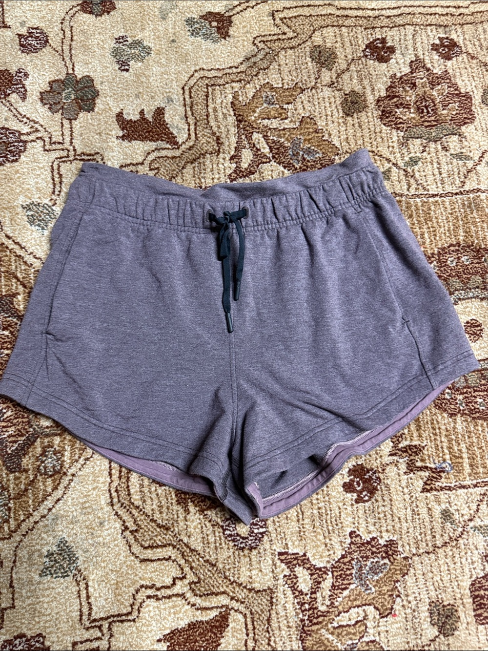 Lululemon Inner Glow HR Short 3" Modal 8 plum